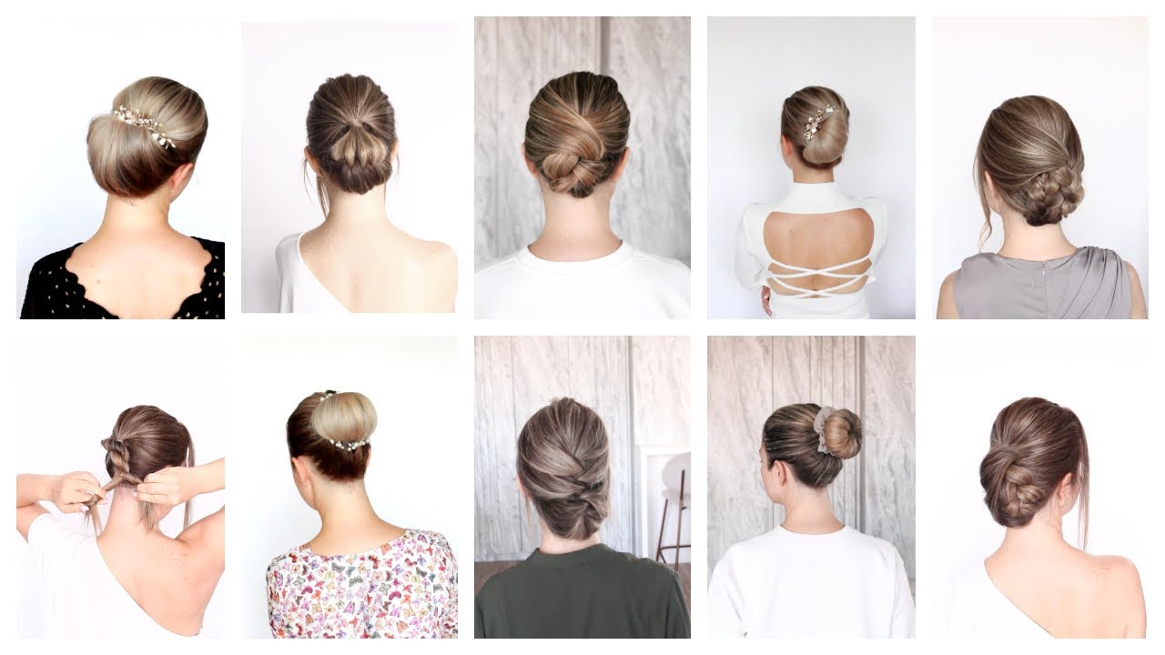 😱  EASY UPDOs for SHORT TO MEDIUM HAIR 😱 How to: Easy Updo TUTORIAL by Another Braid