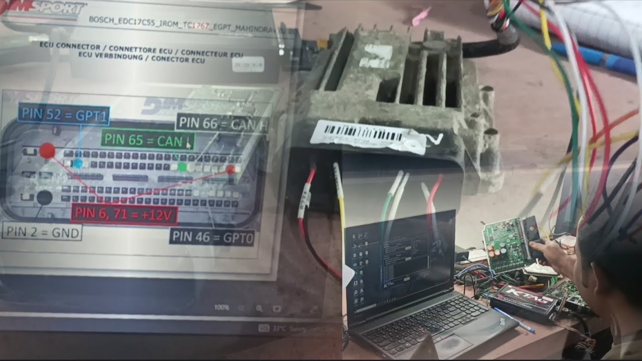 ECM Read and write pcm tool and Ecm pin 📌 wiring diagram ✅