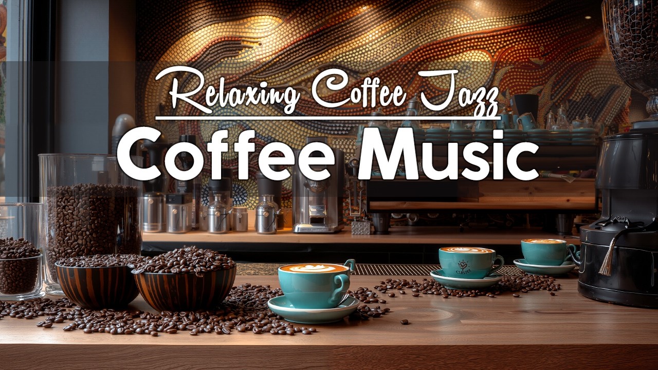 Relaxing Coffee Music ☕ Smooth Jazz & Bossa Nova Instrumental for Study, Work, and Deep Focus