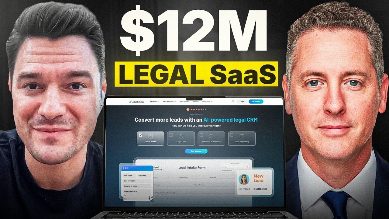 He Scaled a Legal CRM from $0 to $12M ARR