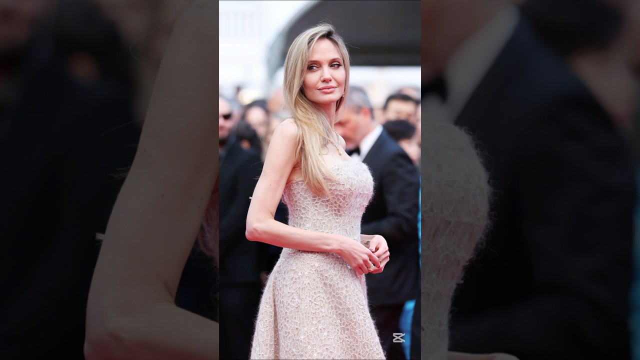 Gorgeous Angelina Jolie😍 #shortvideo #actress #angelinajoliefans #cannes
