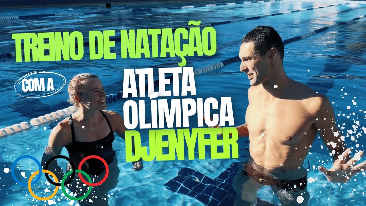 Daily Vlog com a atleta olímpica Djenyfer Arnold: natação, bastidores e café da manhã!