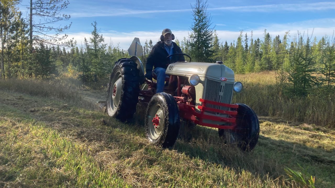 Fall Season Brush-Hogging with the Ford 8N Tractor - Cleaning Things Up for Winter!