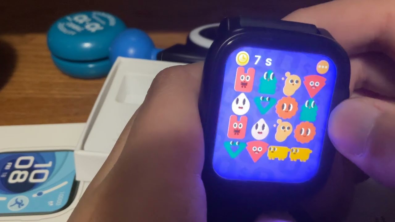 W98 kids smartwatch 12 games 6+