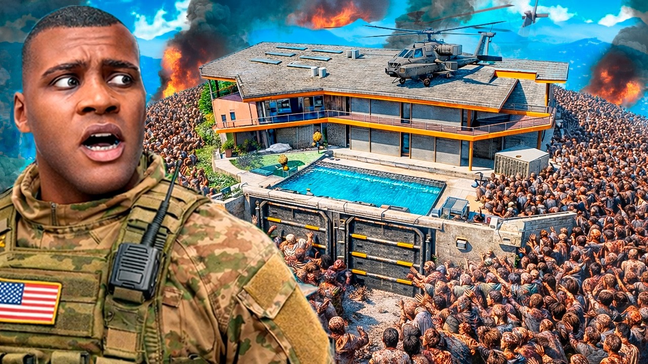 ЗОМБИ УНИЧТОЖИЛИ ДОМ ФРАНКЛИНА В ГТА 5! КОНЕЦ СВЕТА АПОКАЛИПСИС ОБЗОР МОДА GTA 5 ОНЛАЙН