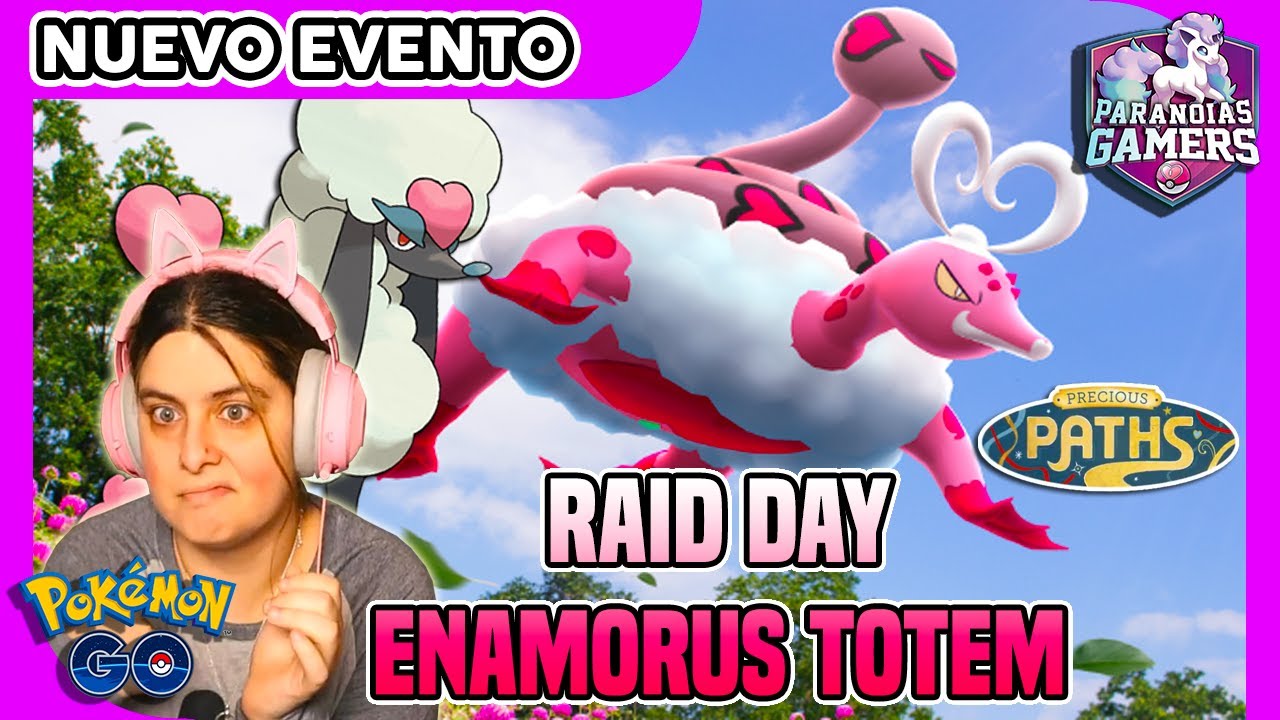 🚨VOY A INTENTAR LLEVARME MEJOR CON BICHOMORUS TOTEM.. ENAMORUS RETURN: RAID DAY en Pokémon GO