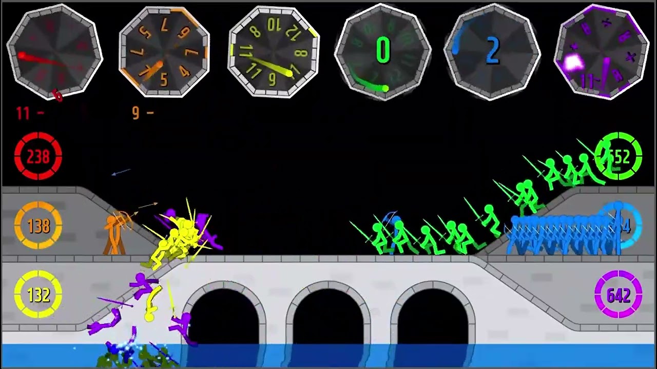 Reacting to 3v3 stickman war