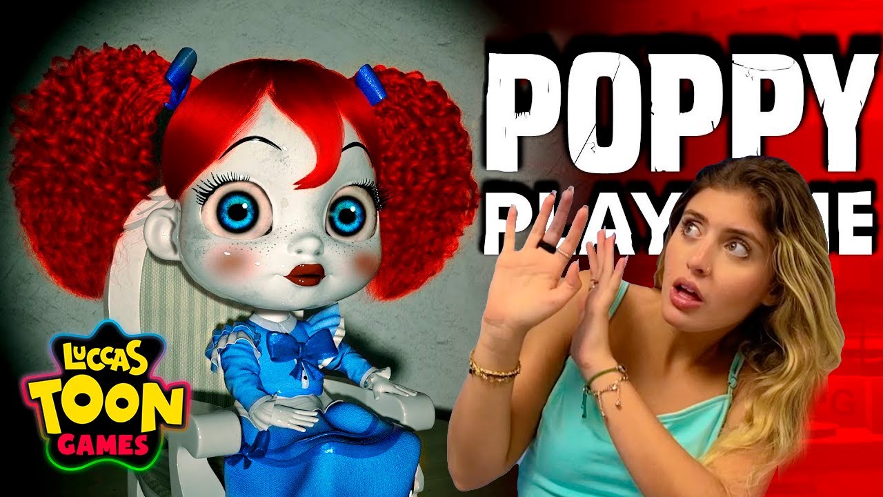 LUCCAS VENCEU O HUGGY WUGGY NO JOGO MAIS ASSUSTADOR QUE EXISTE!!!! POPPY PLAYTIME