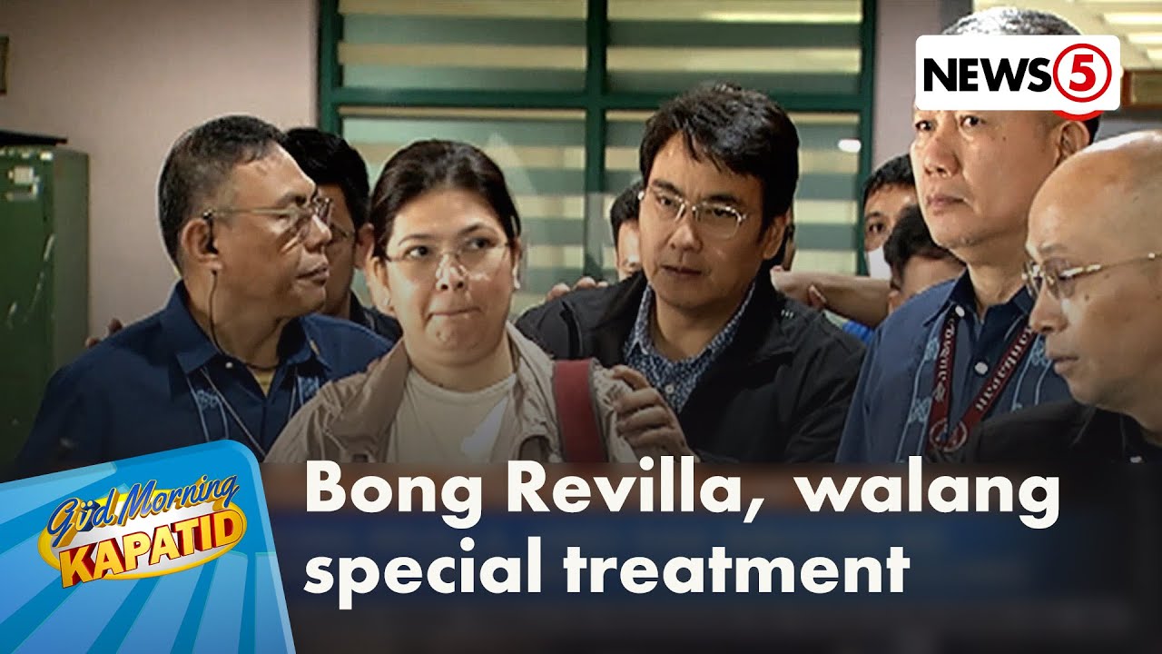 BJMP: Walang special treatment kay Bong Revilla sa QC Jail | Gud Morning Kapatid