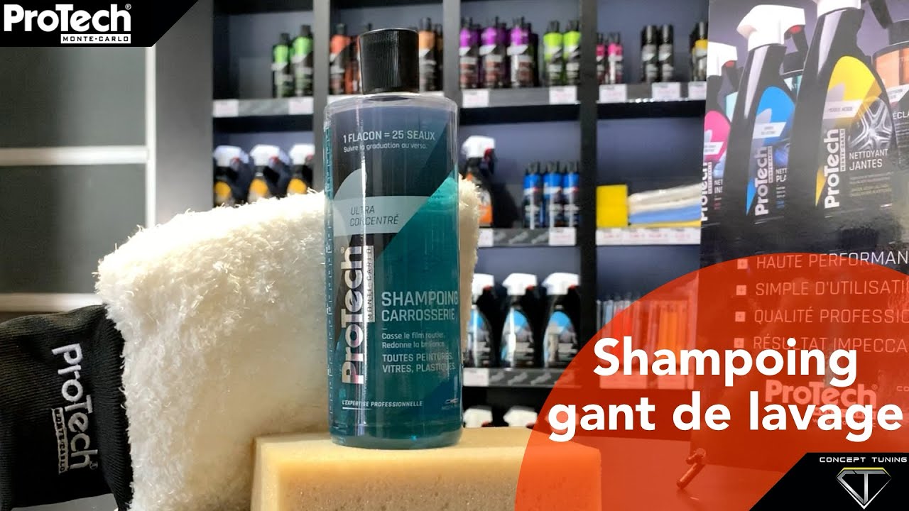 PROTECH, Réunion by CONCEPT TUNING: démo shampoing et gant de lavage Protech