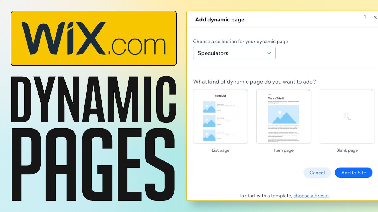 Wix Dynamic Pages Tutorial For Beginners (2026) Step by Step