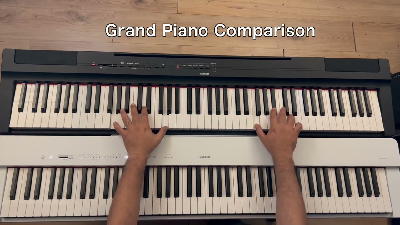 Yamaha P-225WH / P-125B - Sounds Comparison