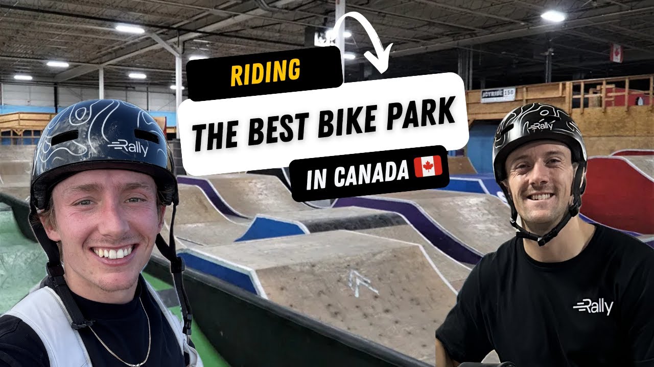 Riding Canada's biggest indoor bike park 🤯