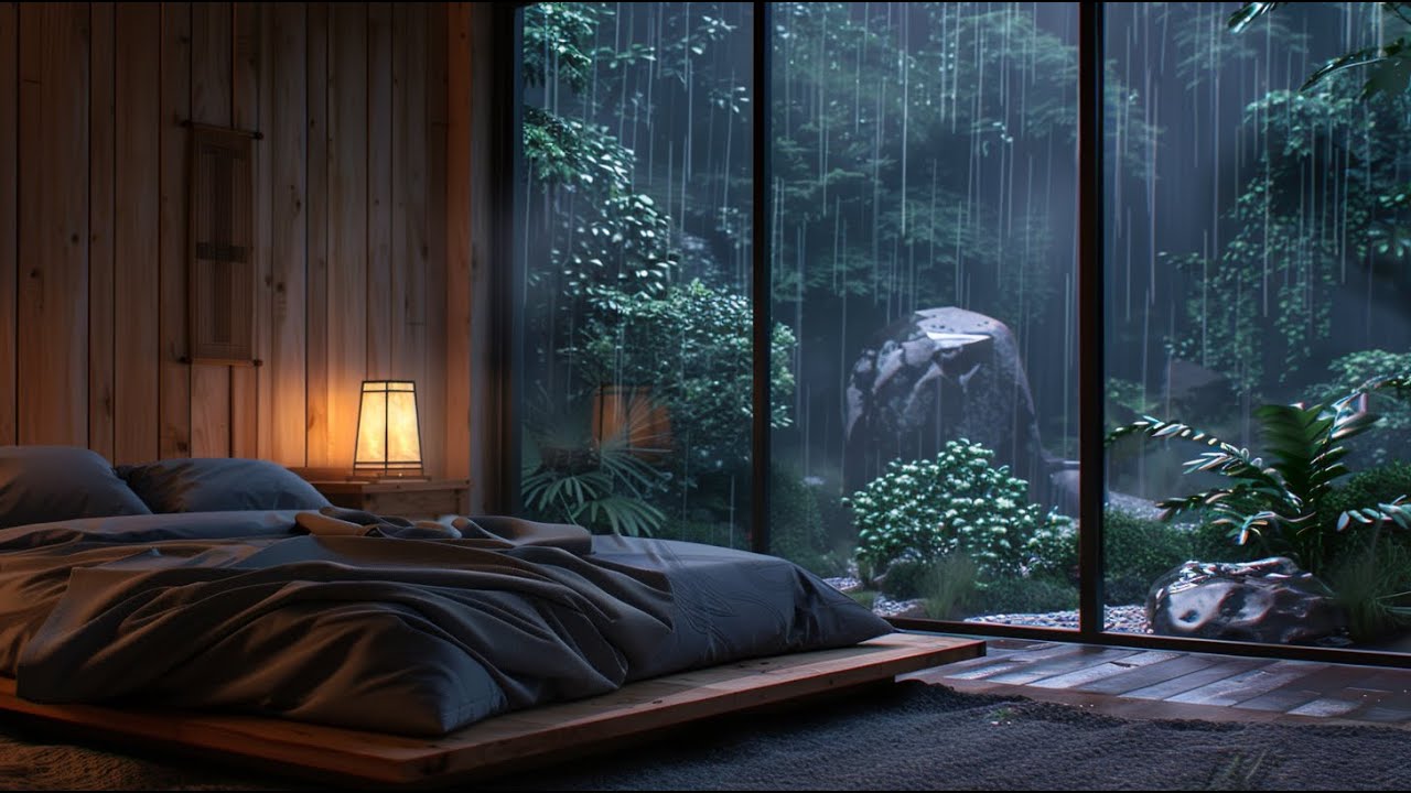 Soft Forest Rain Ambience for Studying and Anxiety Relief
