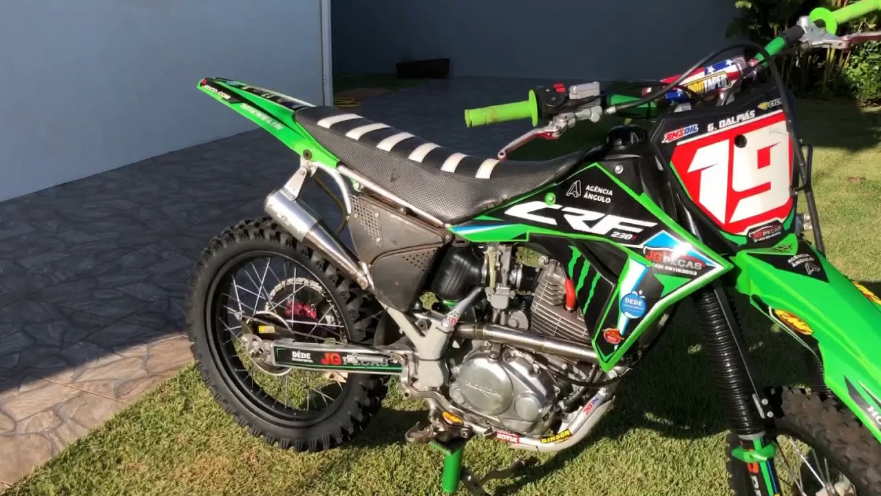 NOVO ESCAPE SMB IMPETUS / CRF 230 PREPARADA / KIT 255 FORCE CAM/ KIT BIKER  NEXT
