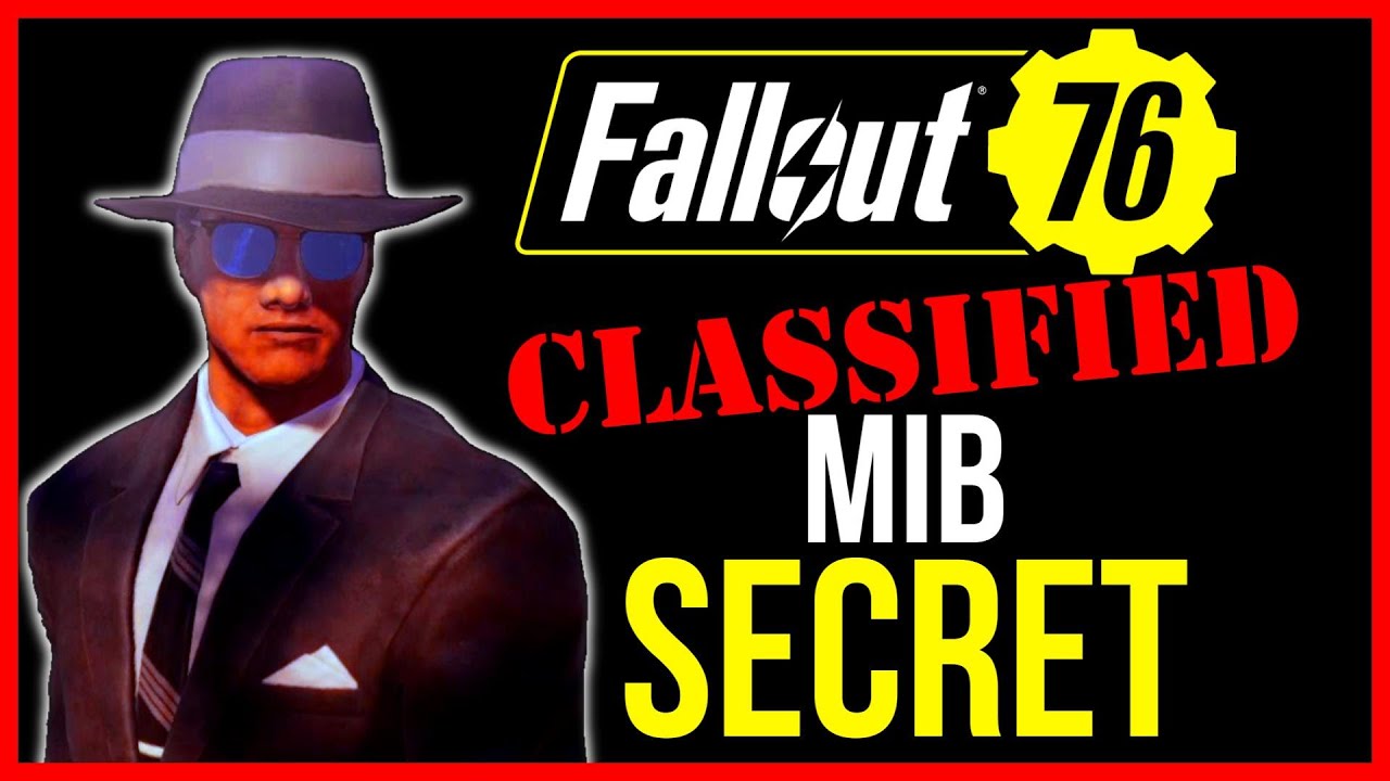 Fallout 76&rsquo;s MIB Agent | Hidden Quest