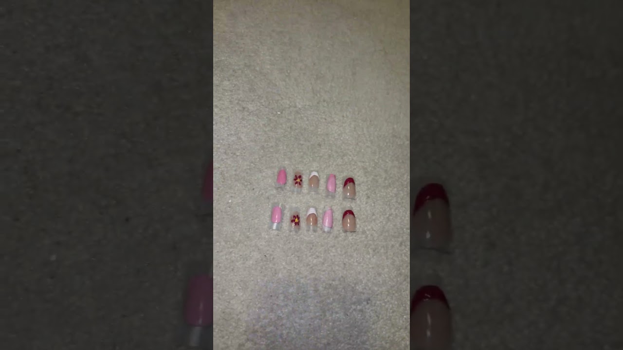 Made a new nail set do we like? #nailinspo #nails #nailart #newnails