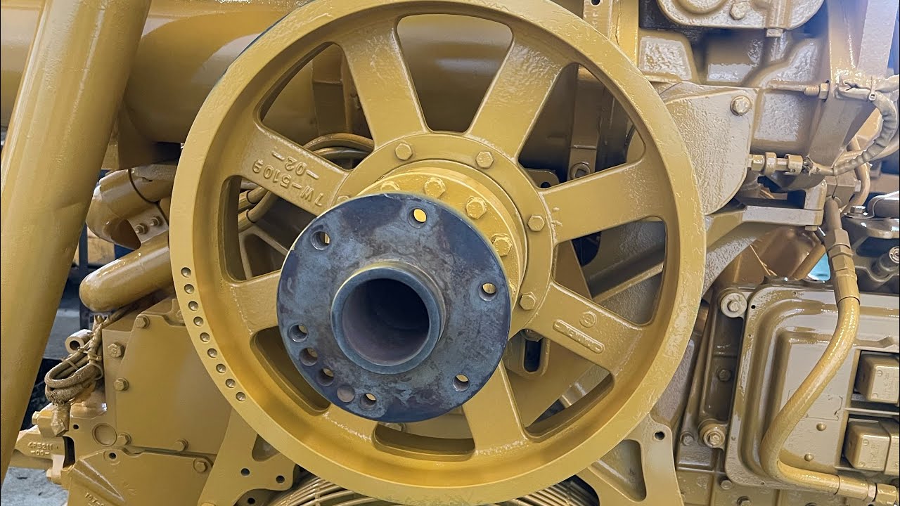 Caterpillar 3512 fanhub overhaul repair