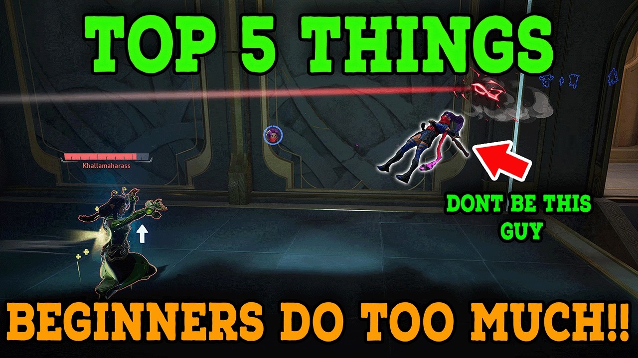 Top 5 Thing Beginners Do Too Much In Marvel Rivals!!