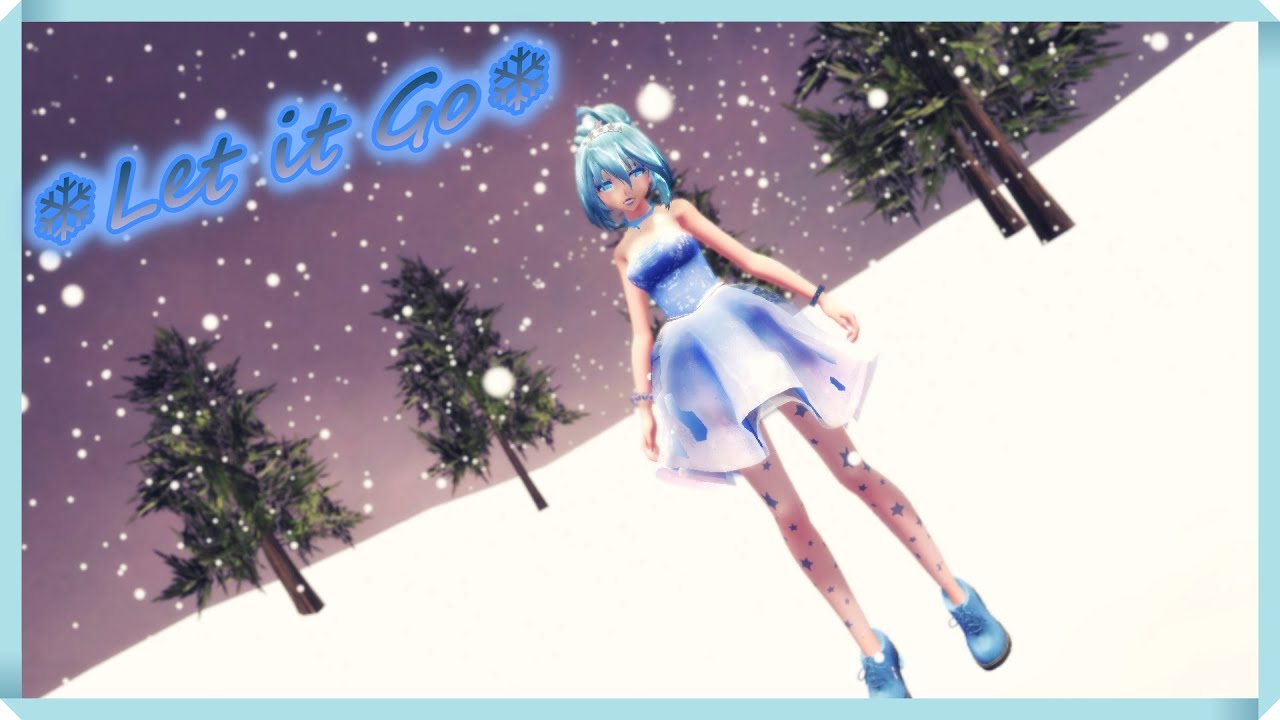 (MMD)❄️Let It Go-Frozen Song❄️(60FPS)