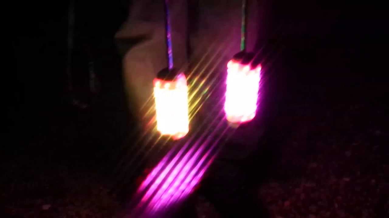 LED Smart POI 1.0 by Colorado Hula Hoops