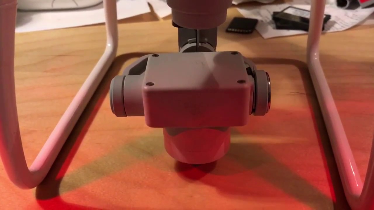DJI Phantom 4 PRO+ camera keeps tilting up and down.