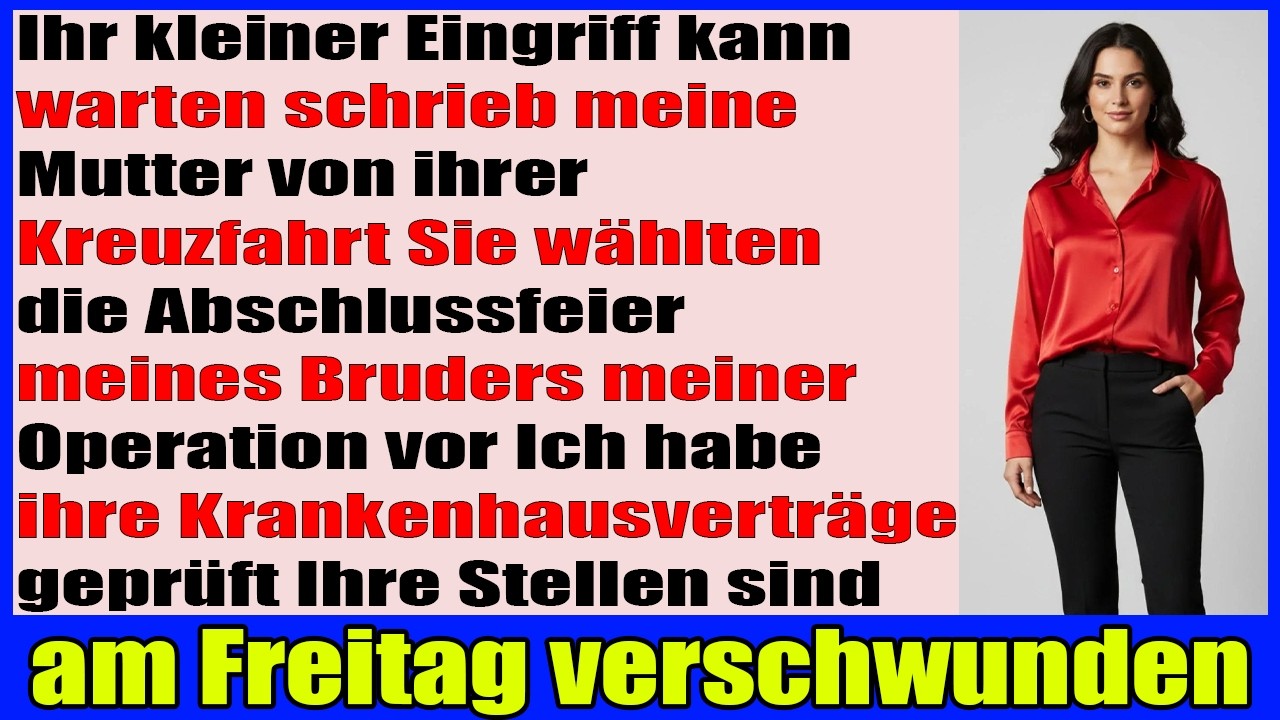 Eltern nannten die Not OP optional bis sie den Chefarzt trafen