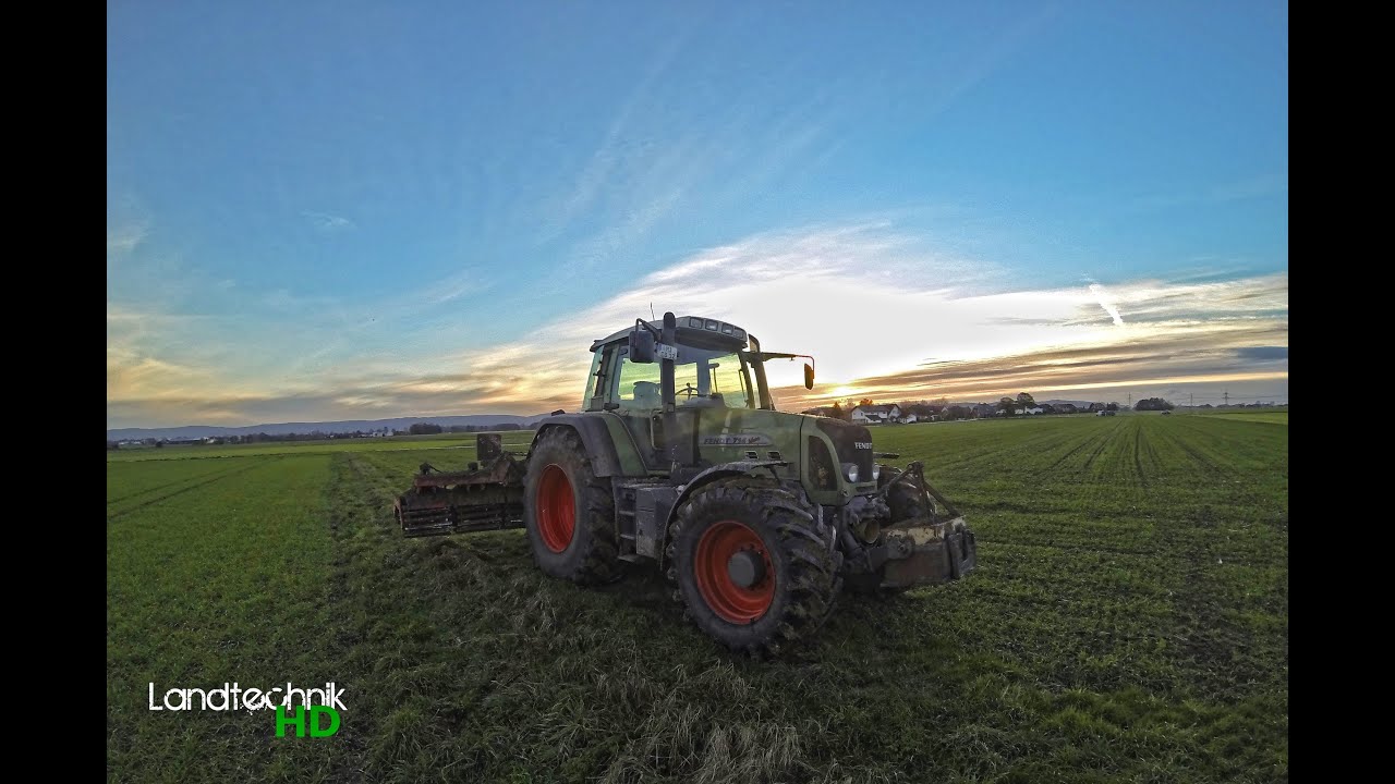 Maiszünsler bekämpfung mit Fendt Vario 714 und Knoche Zünslerschreck [HD]