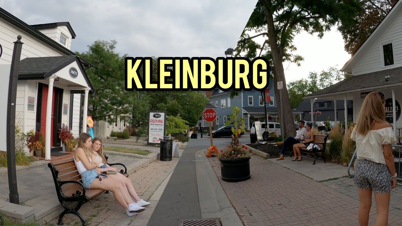 Kleinburg Village Vaughan Ontario Canada Travel August 2021