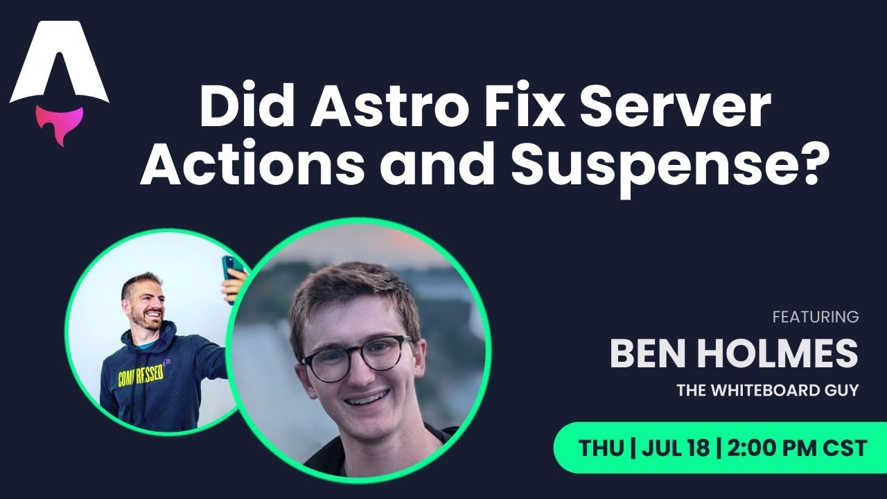 Did Astro Fix Server Actions and Suspense?