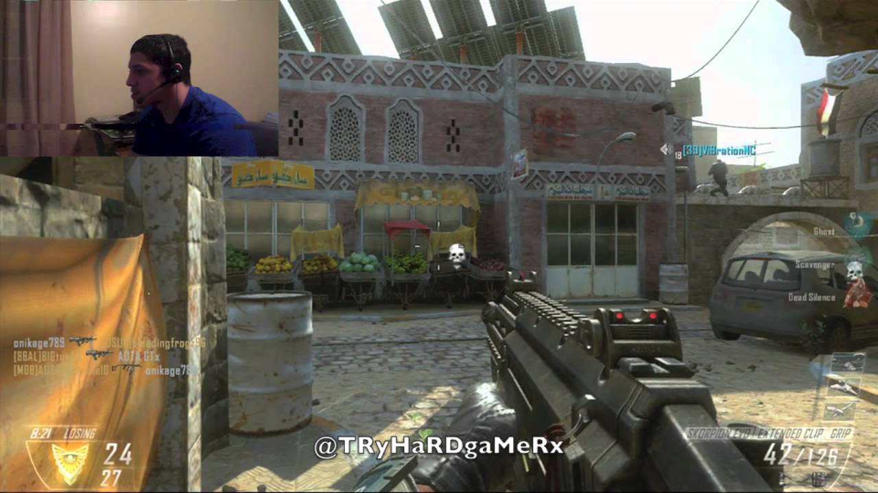 BO2: FIRST GAME ON BO2 (RAGE CAM)