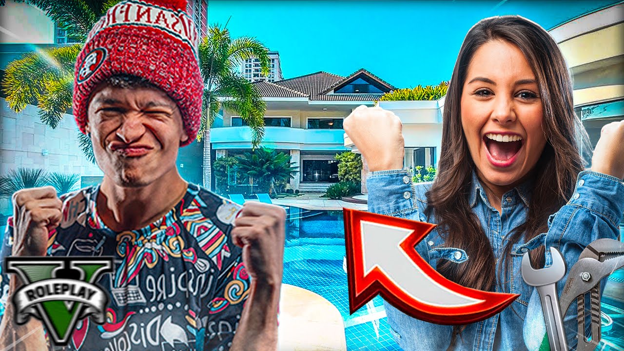 MOSTREI CASA NOVA DE R$5.000.000 PRA MECÂNICA NO GTA RP #57 ‹ ARUAN ›