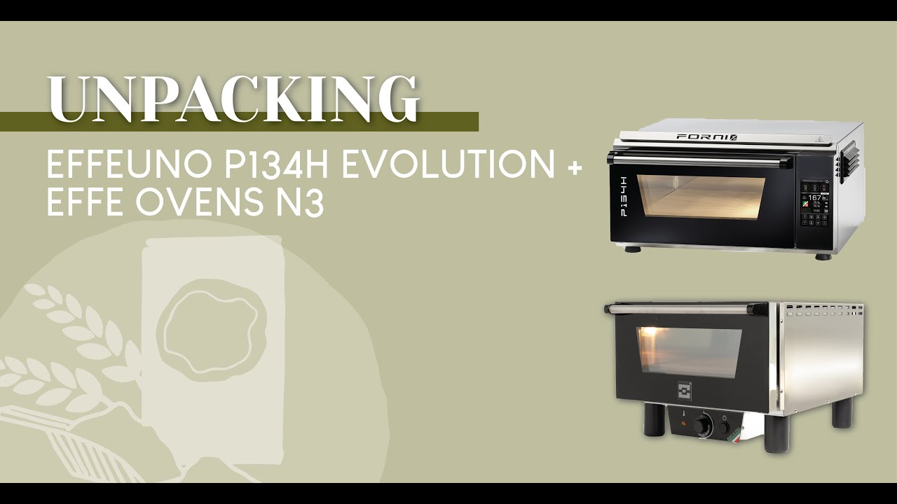UNPACKING: Effeuno P134H 509 Evolution und EFFE Ovens N3