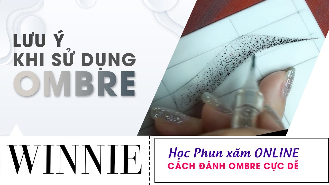 Tỷ lệ chuẩn và kỹ thuật Ombre cho một cặp mày đẹp
