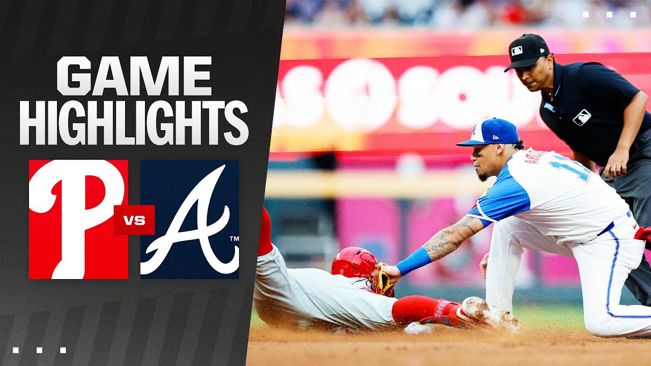 Phillies vs. Braves Game Highlights (7/6/24) | MLB Highlights