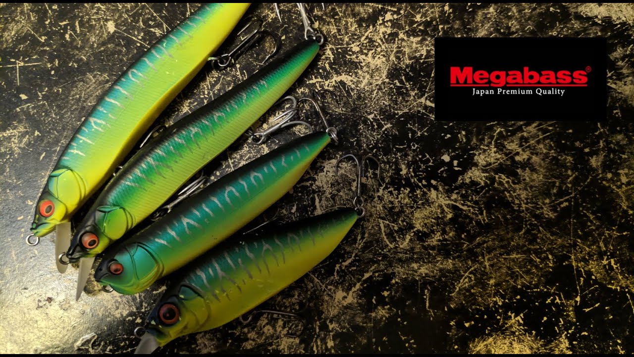 Megabass - Воблеры из моей коробки!