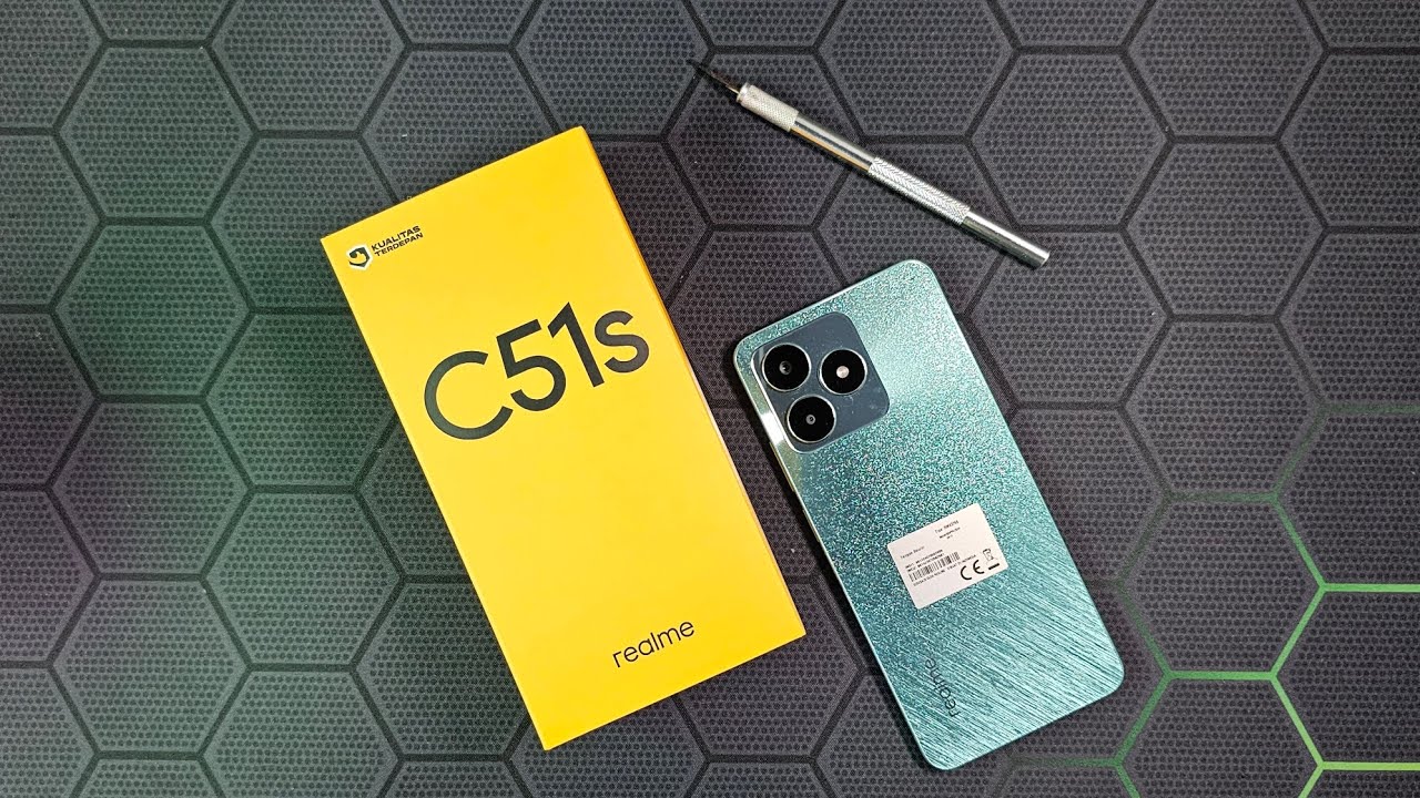 Ram lebih besar,harga lebih murah,REALME C51s,Unboxing,ASMR