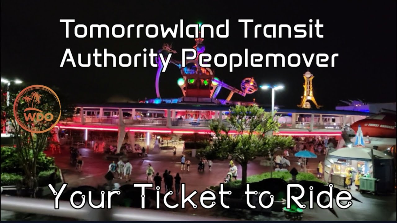 Your Ticket to Ride || The Peoplemover in Magic Kingdom