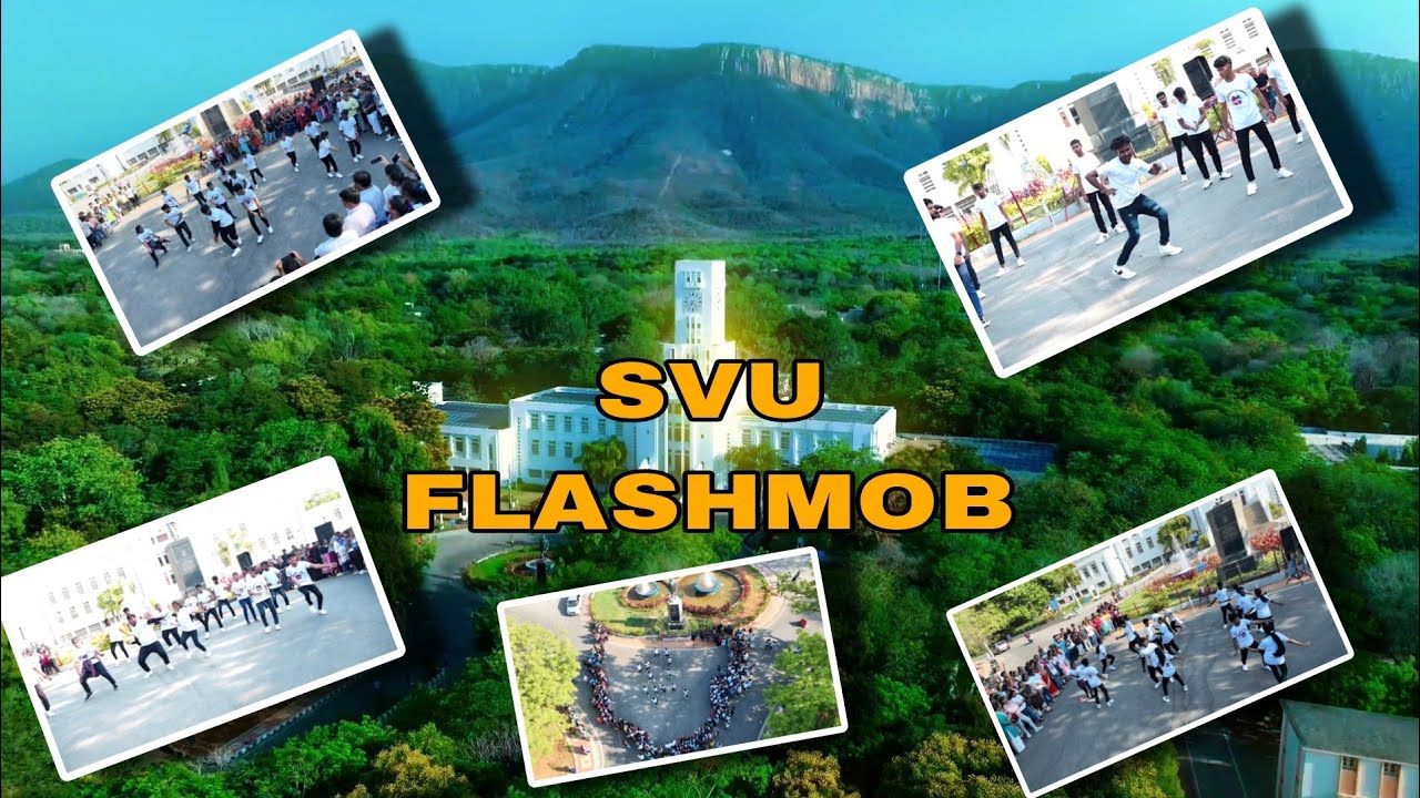 Sri Venkateswara University Tirupati, M.com 2024 flashmob 💥