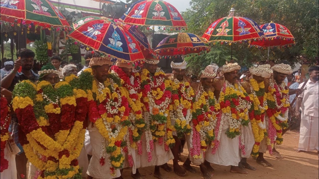 புளியங்குடி பாண்டியர்கள் கொண்டாடும் பாண்டவர கோவில் கொடை விழா