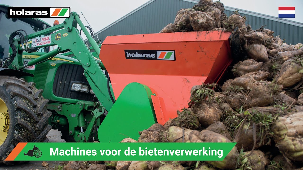 Robuust gebouwde machines voor de bietenverwerking