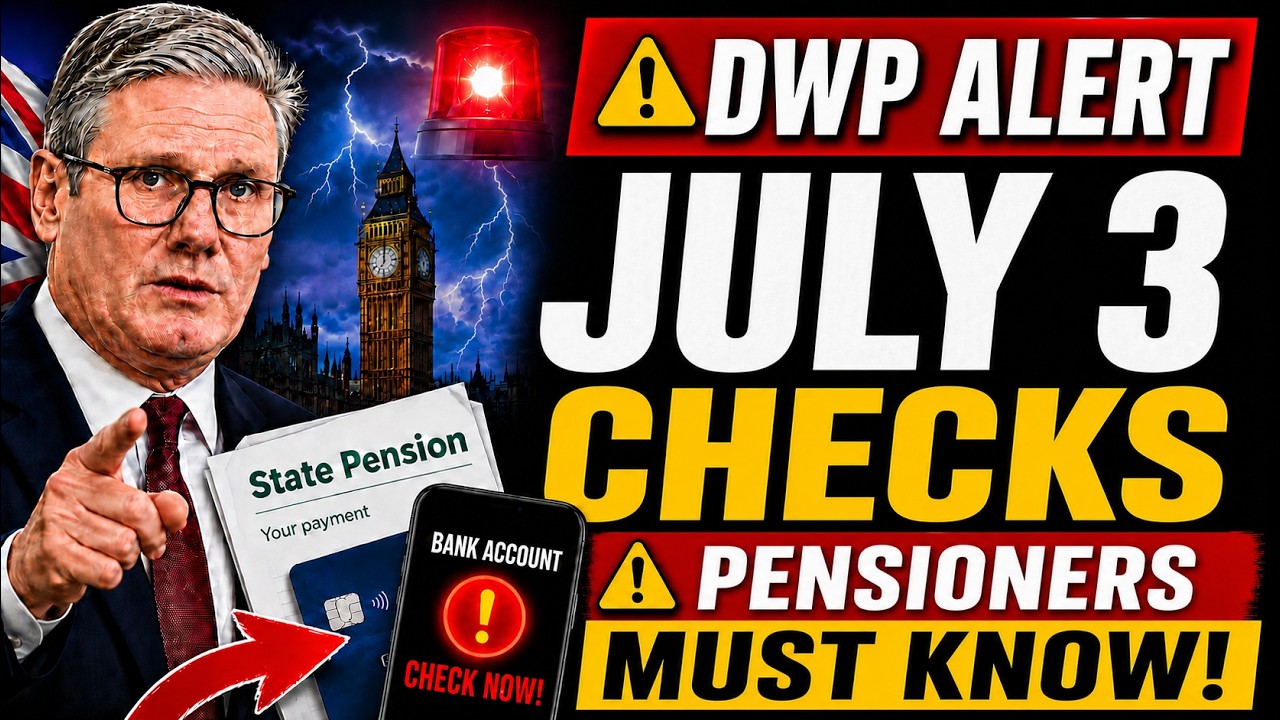 DWP Just Announced July 3 Checks &mdash; Pensioners Need to See This Now