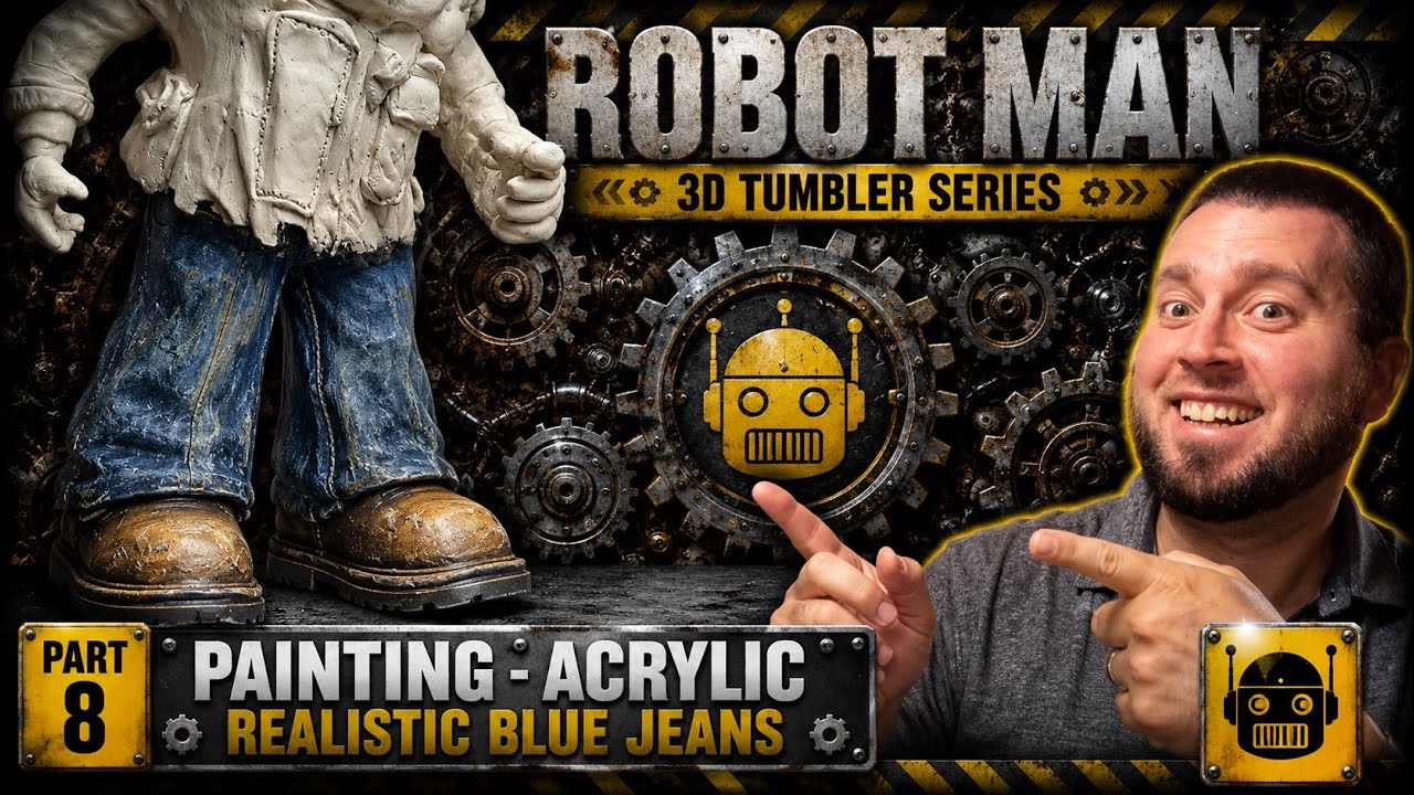 Let’s Paint Blue Jeans! Pt 8 | 3D Tumbler Tutorial
