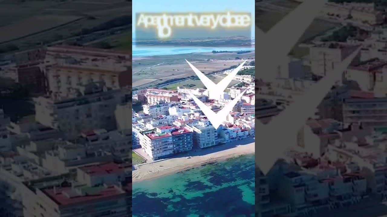 🔥Hot offer! Apartment very close to the beach of La Mata in Torrevieja just 30m to the sea #shorts