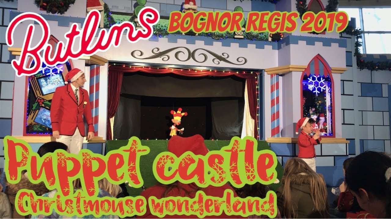 Butlins Puppet Castle Christmouse Wonderland