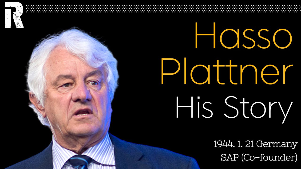 Hasso Plattner His Story (Germany / SAP Co-founder)