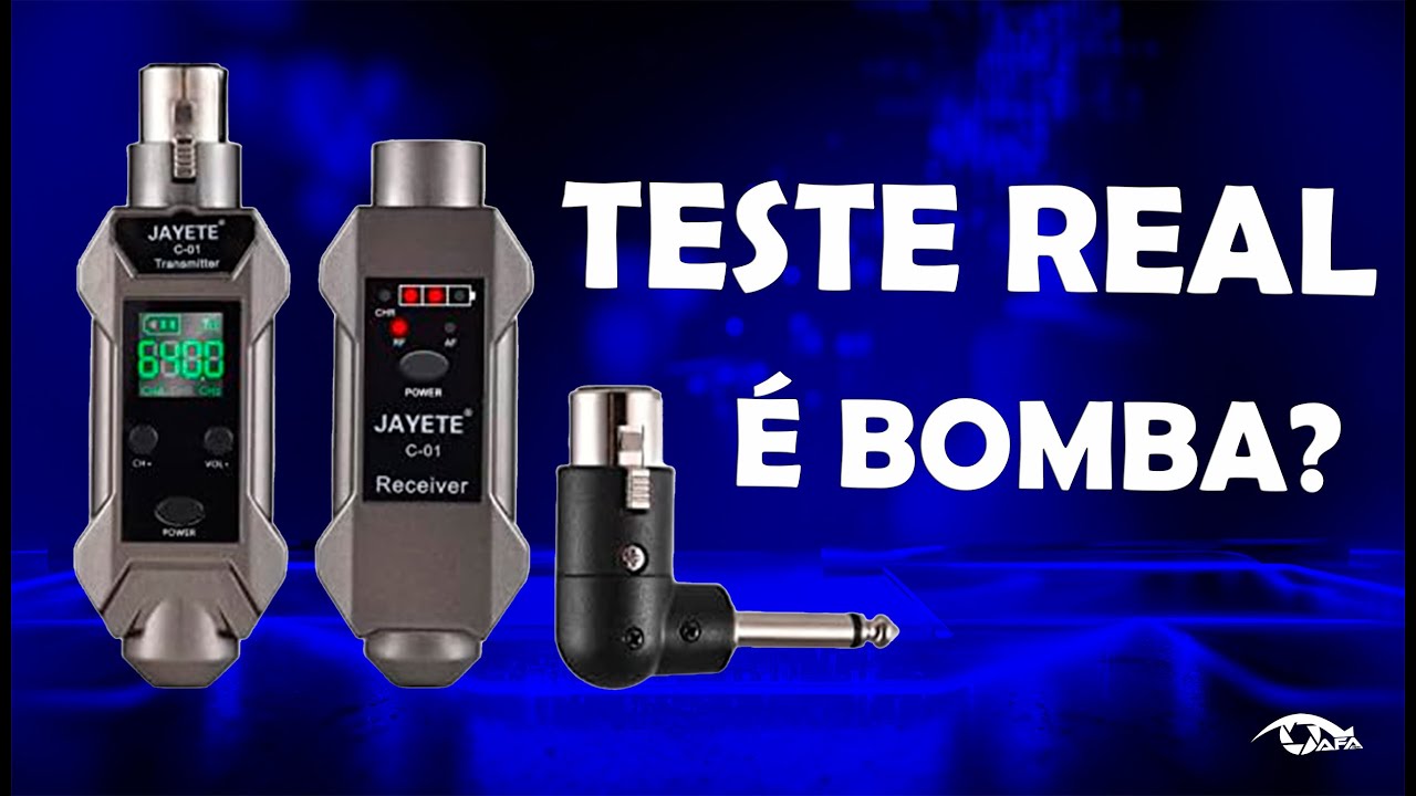 JAYATE C-01 Transforme microfone com fio em microfone sem fio