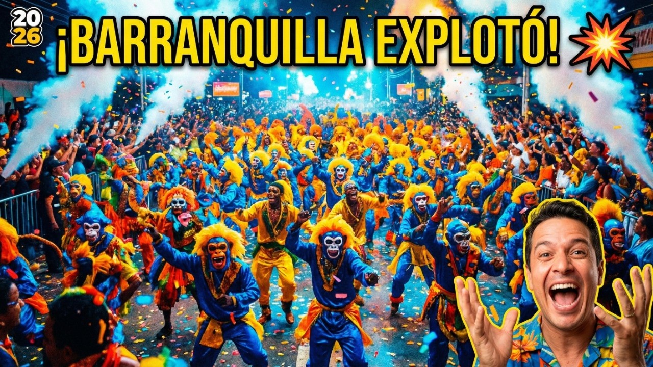 ¡BARRANQUILLA SE PRENDIÓ! 🥳 La Alegría que solo el CARNAVAL nos regala Homenaje 2026