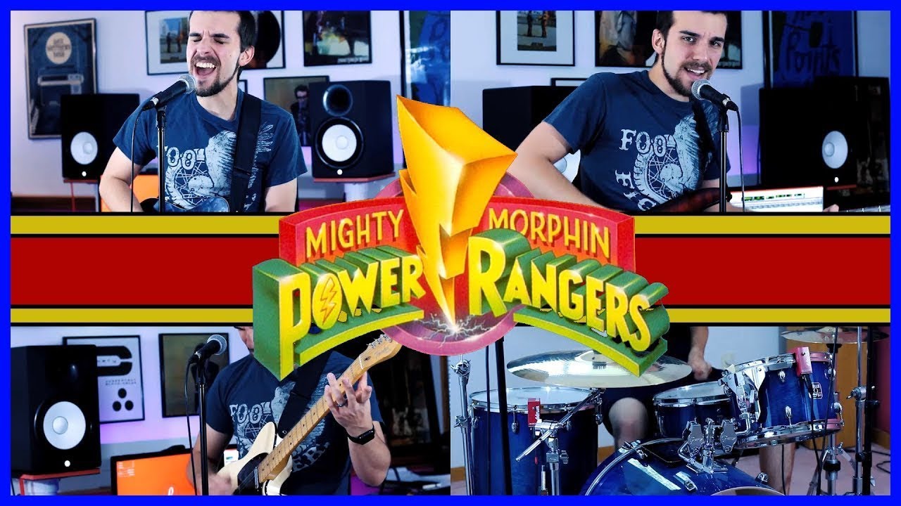 Power Rangers Theme Metal Cover - 