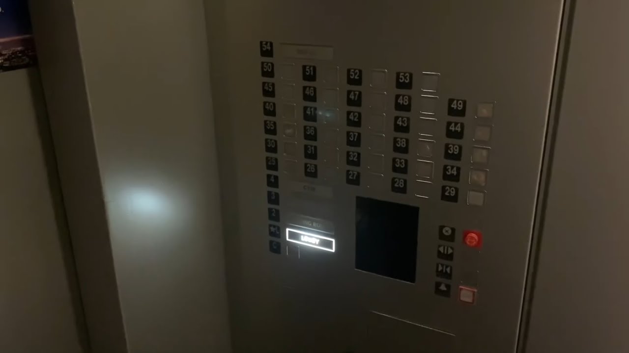 7 m/s Kone EcoDisc (High-Rise) Lifts - Hyatt Centric Times Square Hotel In New York, NY, USA
